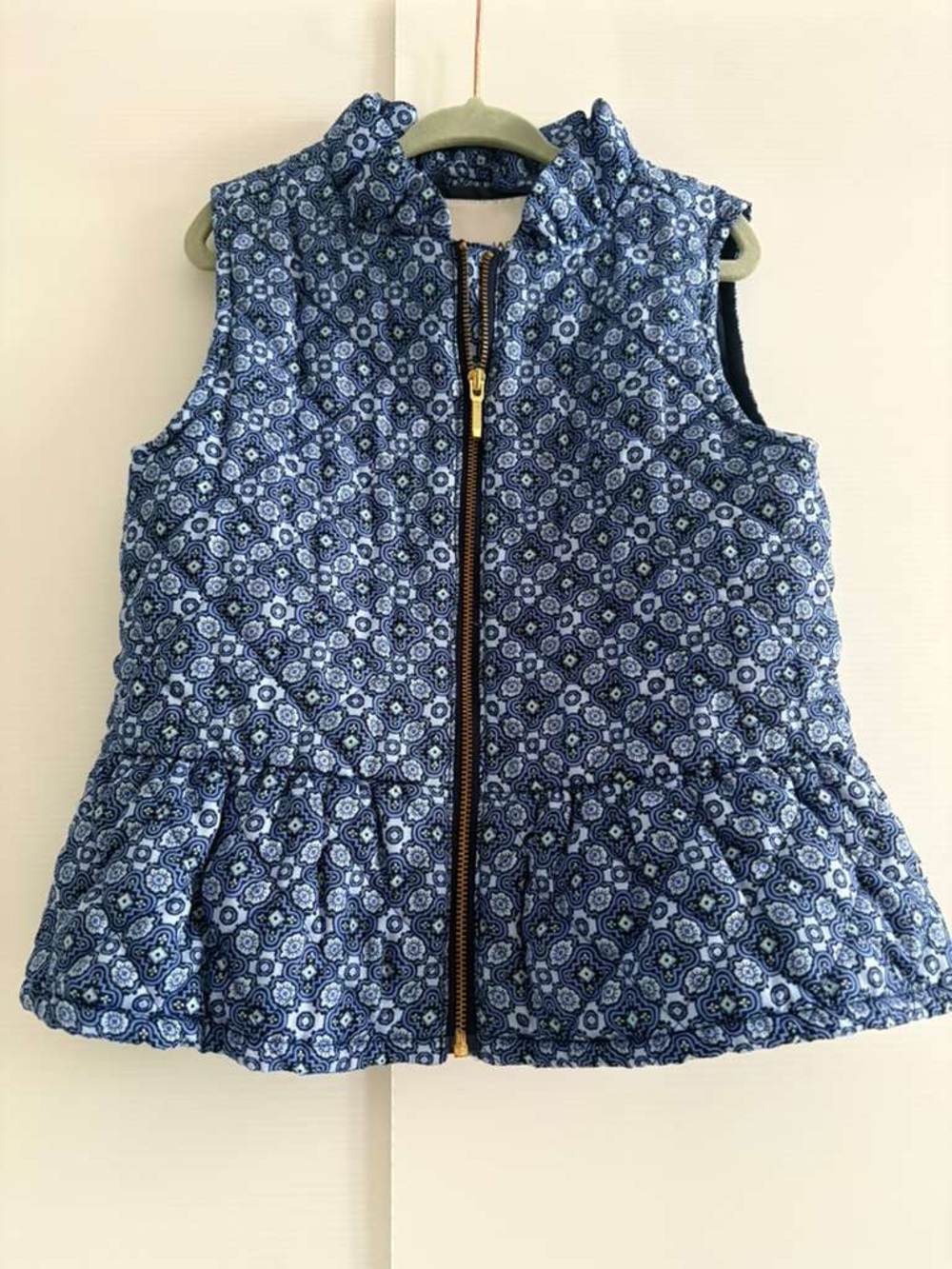 Janie and Jack Quilted Vest | size 5-6 years